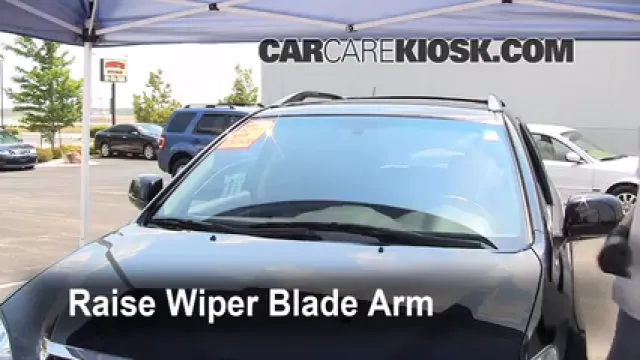 2008 Lexus RX350 3.5L V6 Escobillas de limpiaparabrisas delantero Cambiar escobillas de limpiaparabrisas